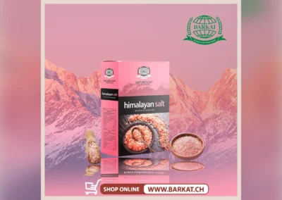 Barkat Himalayan Salt, rosa Himalaya-Salz in der Geschenkpackung